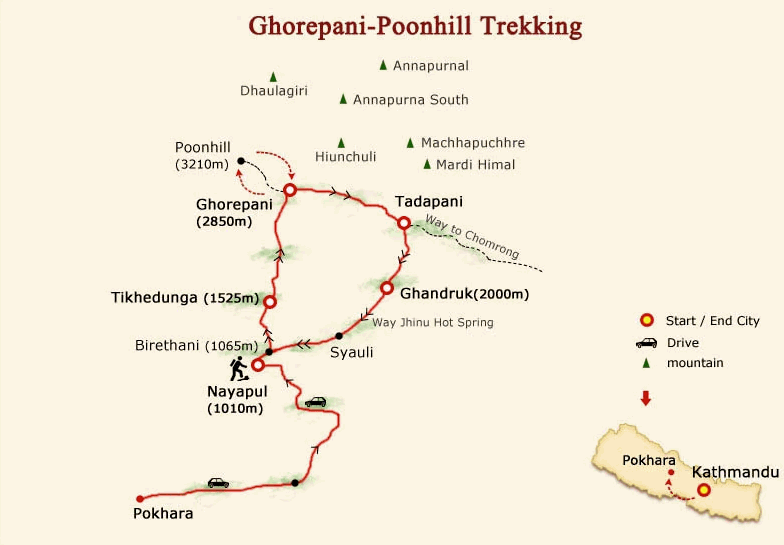 Poon Hill, mirador de los Annapurnas, Nepal 0