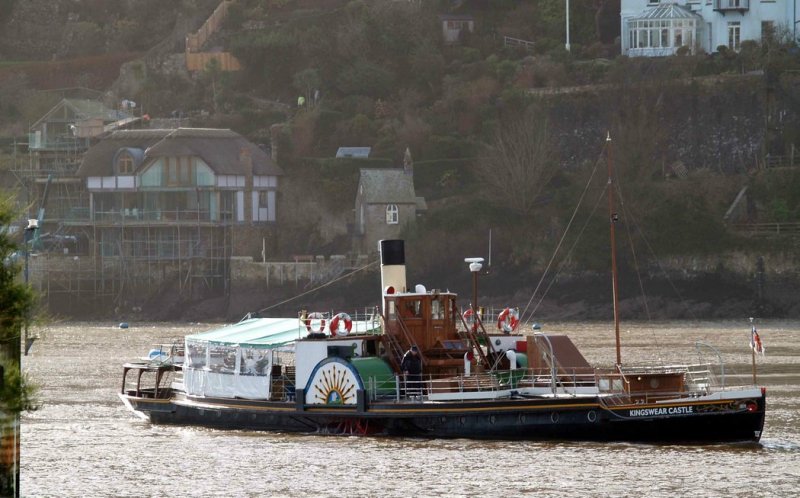 PS Kingswear Castle 2 - Barcos Rueda de Paleta o Vapor de ruedas