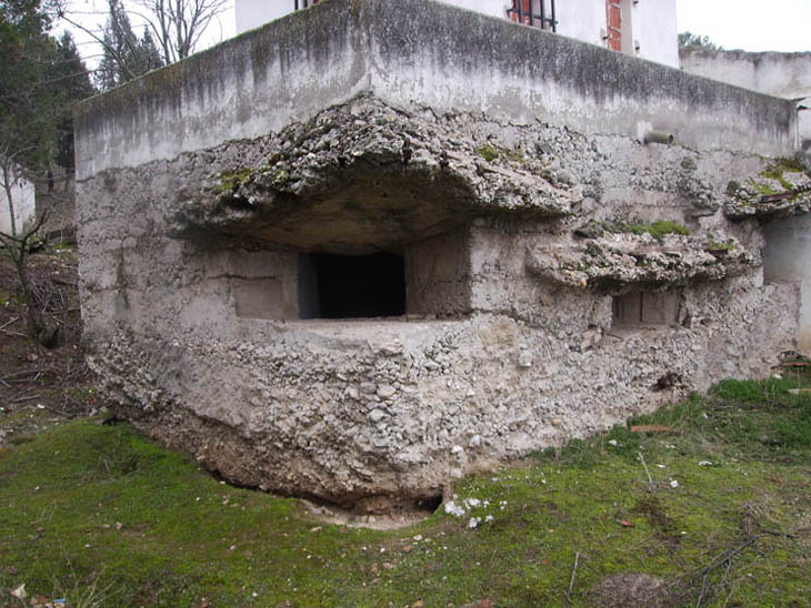 Bunker Puente largo - Defensas de Madrid en la Guerra Civil