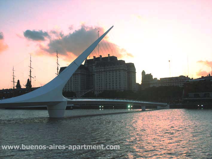 Puente de la Mujer (Santiago Calatrava) Buenos Aires 0