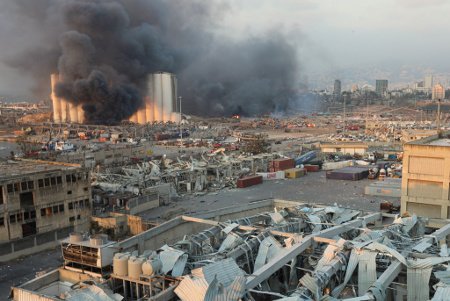 Explosión en el Puerto de Beirut, Beirut, Líbano 0