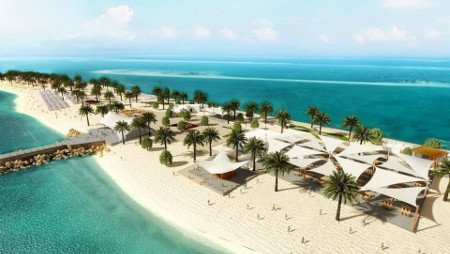 Puerto de la isla Sir Bani Yas, Emiratos Árabes Unidos 1