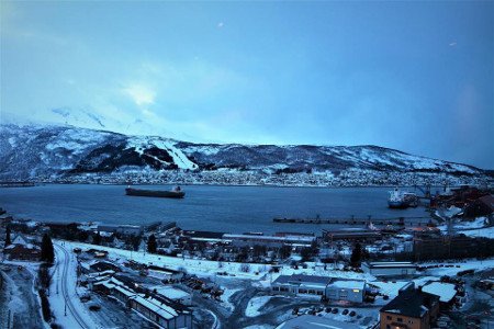 Puerto de Narvik, Noruega 1