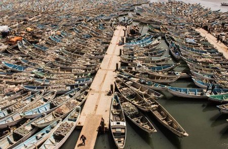 PATERAS en Puertos de Mauritania Dispuestos asaltar Canarias 1