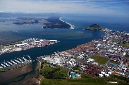 Puerto de Tauranga, Nueva Zelanda 1