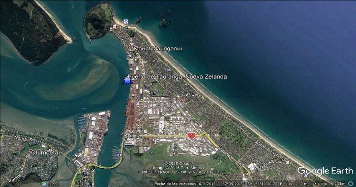 Puerto de Tauranga, Nueva Zelanda 🗺️ Foro Oceanía 2