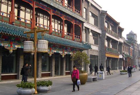 "Calle de Qianmen" Beijing, China 1