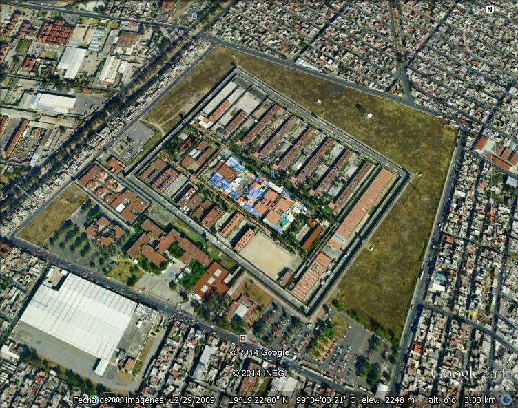 Reclusorio Preventivo Oriente - Mexico DF 1 - Concurso de Geolocalización con Google Earth