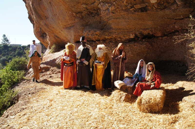 Belen Viviente de Los Tablones, Motril, Granada 1 - Navidad 2016 y Próspero 2017