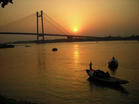 rio Hooghly, Bengala Occidental, India 1