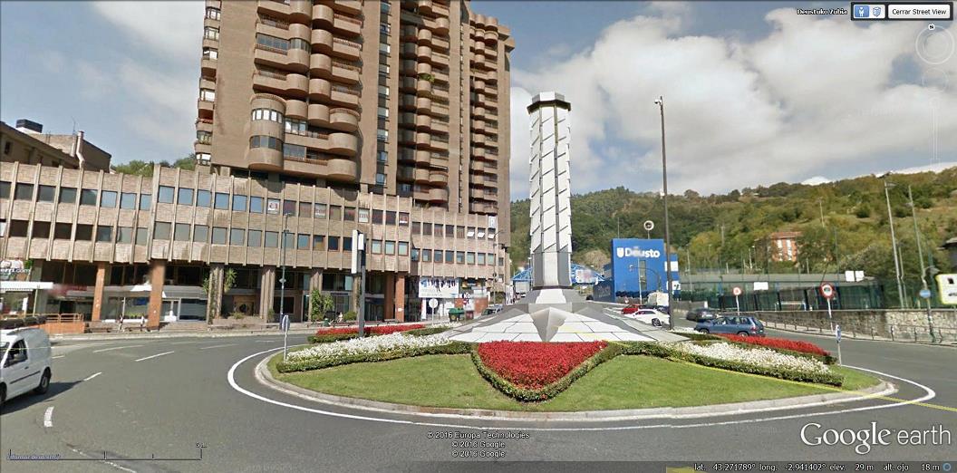 Rosa de los Vientos - Puente de Deusto, Bilbao 🗺️ Foro General de Google Earth