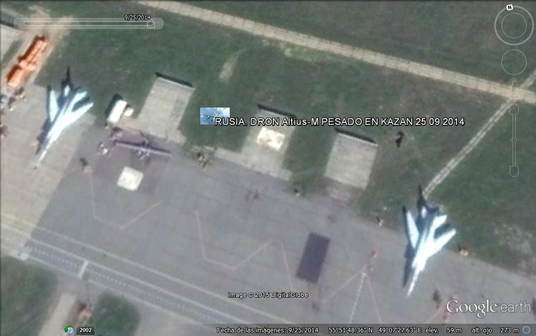 DRON Altius-Ml - UAV rusos - Kazan 0 - UAV, Drones: Aviones no tripulados cazados con Google Earth