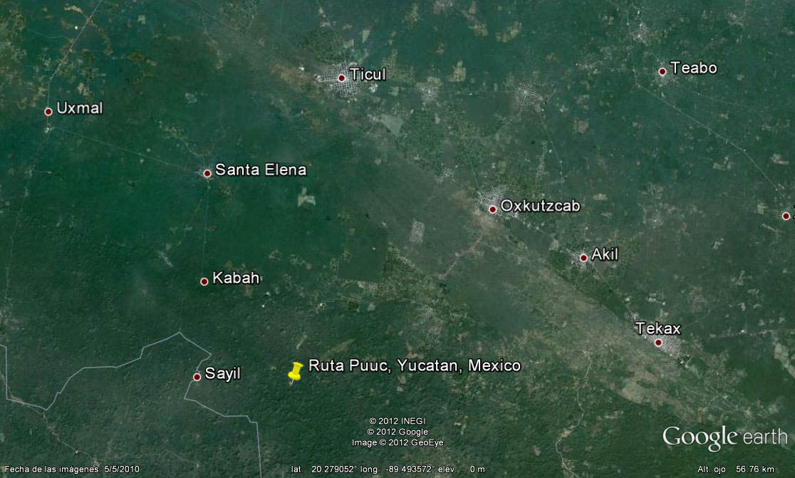 Ruta Puuc - Riviera Maya: Lugares de Interés