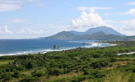 San Cristóbal y Nieves, Mar Caribe 0