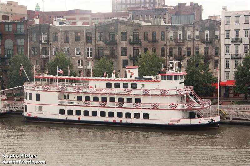 Savannah River Queen Paddle Steamer, USA 0