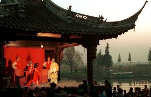 El teatro She Xi de Shaoxing, Zhejiang, China 1