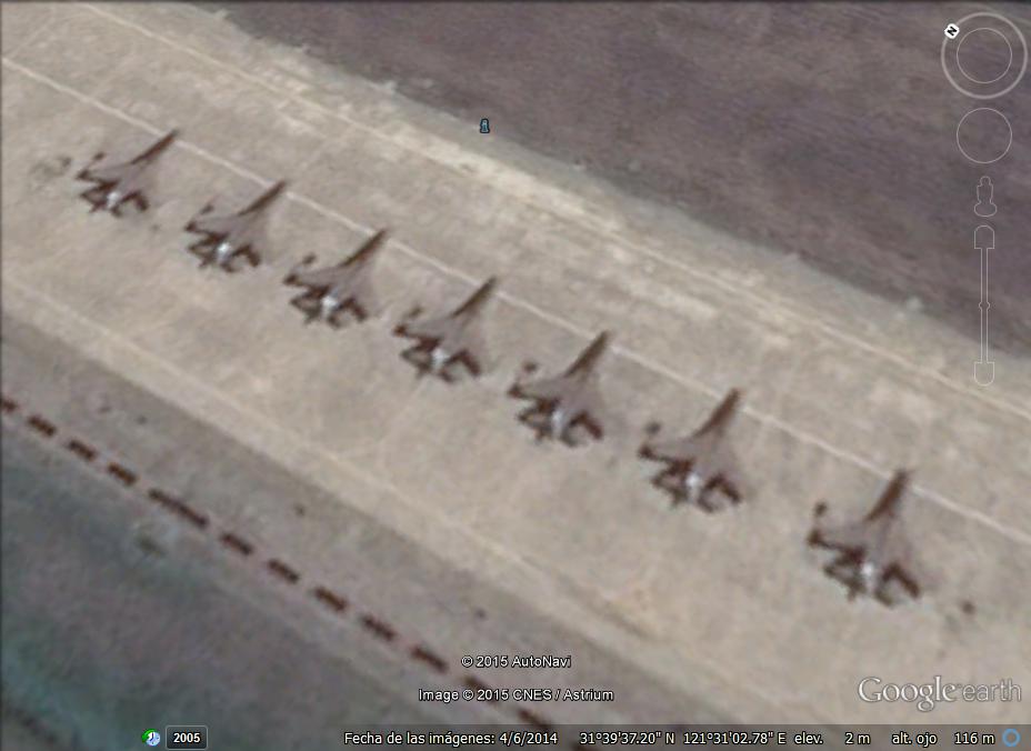 Cazas Shenyang J-11, la version china del Sukhoi Su-27 0 - Huilong Airbase KJ2000 y Shaanxi Y-8 - China 🗺️ Foro Belico y Militar