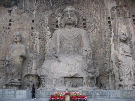 templo Shiku Longmen, Luoyang, Shaanxi, China 1