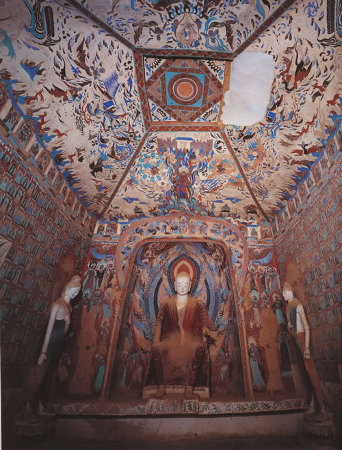 Templo Shiku Mogao, Duhuang, Gansu, China 1