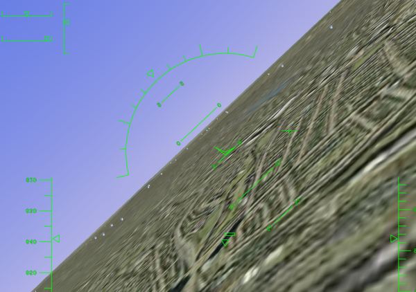 Volando sobre una ciudad... - Modo Simulador de Vuelo con Google Earth