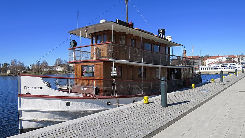 Barco a Vapor Ferry SS Punkaharju 2