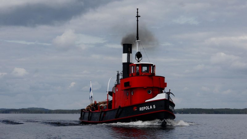 Repola-5, Astillero de Laitaatsilla, Finlandia 2 - Barcos a Vapor Remolcadores / Otros