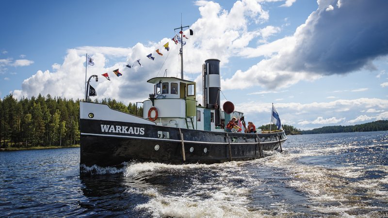 Barcos a Vapor Remolcador SS Warkaus 2