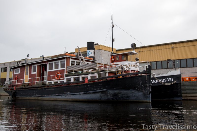 Barco a Vapor Remolcador SS Warkaus VII 2