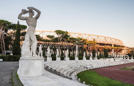 Stadio dei marmi, Via dei Robilant, Roma, Italia 1