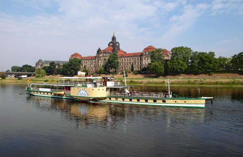 Stadt Wehlen, Paddle Steamer, Alemania 2