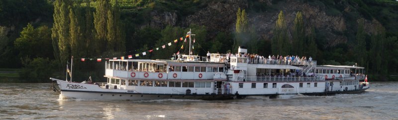 Stadt Wien, Paddle Steamer, Austria 3