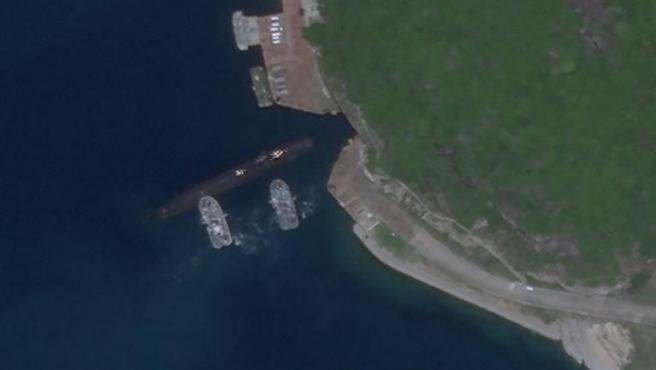Base secreta de Submarinos de Yulin, Hainan, China 1