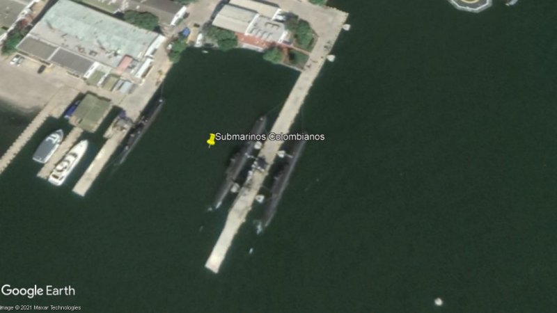 Submarinos de Colombia: ARC Pijao, Tayrona, Intrépido 0 - Submarino en el puerto de San Diego en 3D 🗺️ Foro Belico y Militar