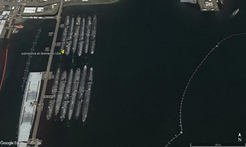 12 Submarinos en Bremerton, USA 0