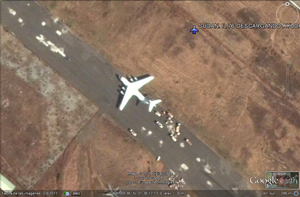 Aviones ayuda Humanitaria -Juba- Sudan del Sur 2