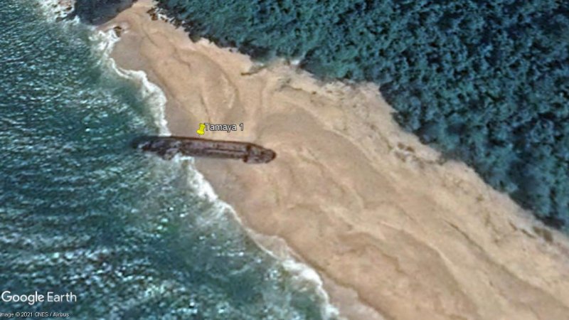 TAMAYA 1, abandonado en Liberia 0 - MV Berg 🗺️ Foro General de Google Earth