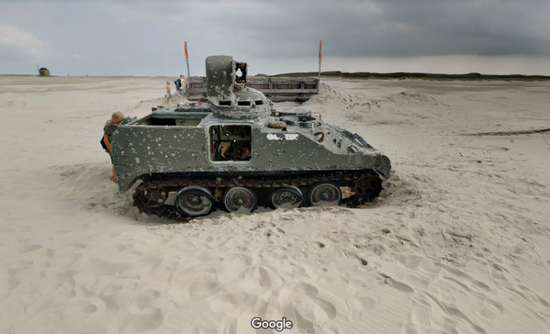 Playa de Entrenamiento Vliehors, Vlieland, Países Bajos 2 - Tanques en Fort Knox, Kentucky 🗺️ Foro Belico y Militar