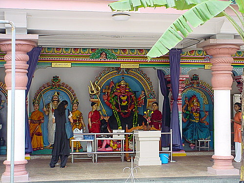 Templo hindu en Singapur 0