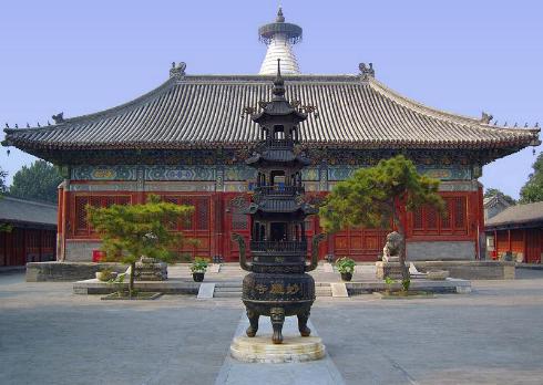 El Templo Blanco Dagoba, Beijing, China 1