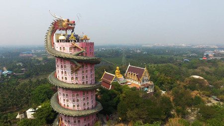 Templo del Dragón, Nakhon Pathom, Tailandia 0