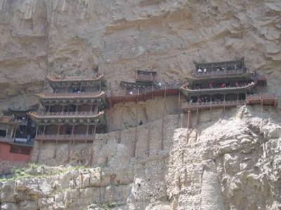 Templo Hanging, Hunyuan, Shanxi, China 0