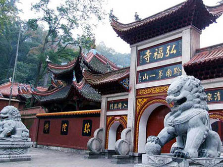 templo Hongfu, Guiyang, Guizhou, China 0