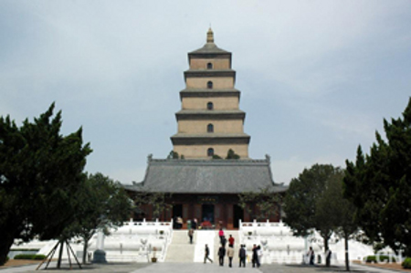 Templo Jianfu, Xi'an, Shaanxi, China 1