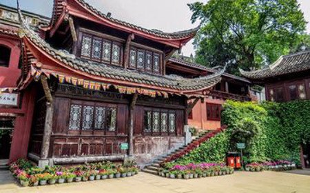 Templo Shengshui, Leshán, Sichuan, China 1