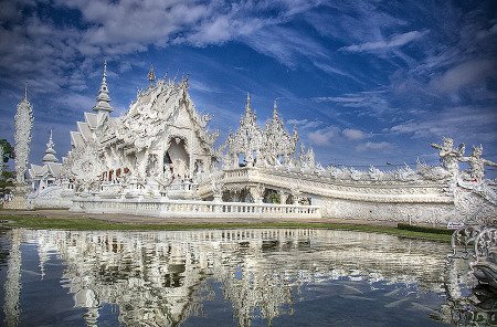 Templo Wat Rong Khun White, Chiang Rai, Tailandia 1