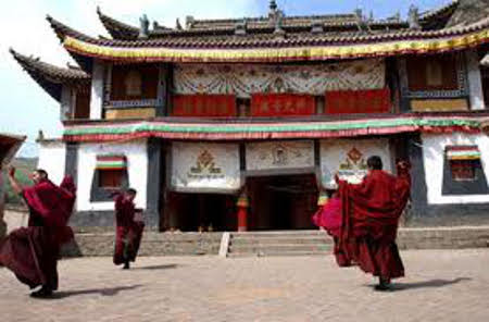 Templo Youning, Guomangwan, Qinghai, China 1