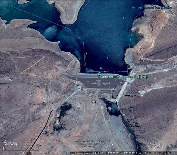 Mensaje presas de Marruecos 0 - Pistas de Aterrizaje para Platillos Volantes (OVNIS) 🗺️ Foro General de Google Earth