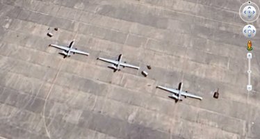 3 Drones MQ-9 Reaper, Kanoya Air Field...