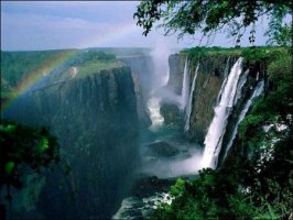 Cascadas victoria, zimbawue, zambia