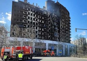 El mayor incendio en Valencia